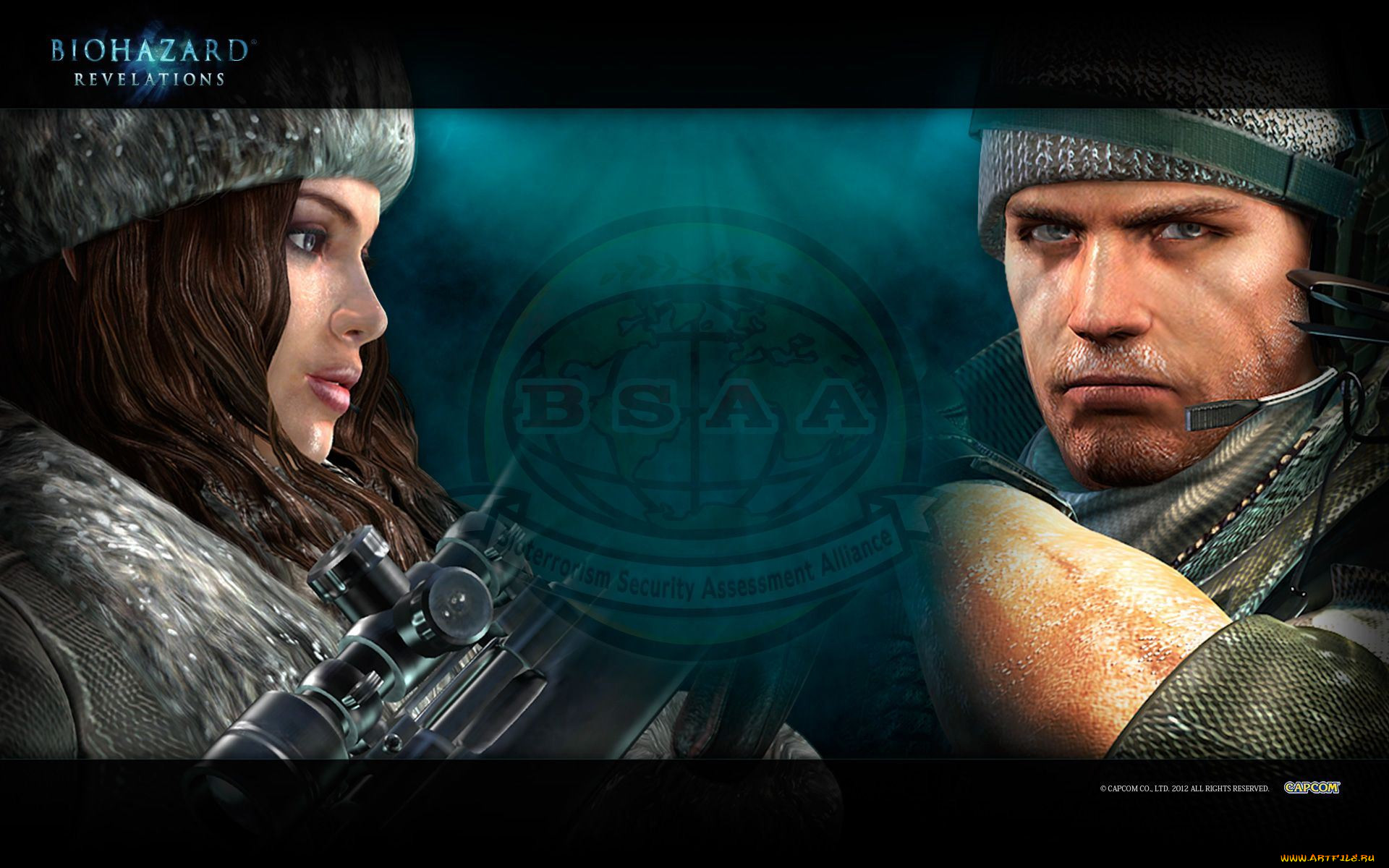 resident, evil, revelations, , , jessica, sherawat, chris, redfield
